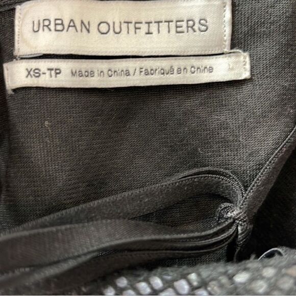 Urban Outfitters Textured Snake Printed Mini Dress - Picture 8 of 14